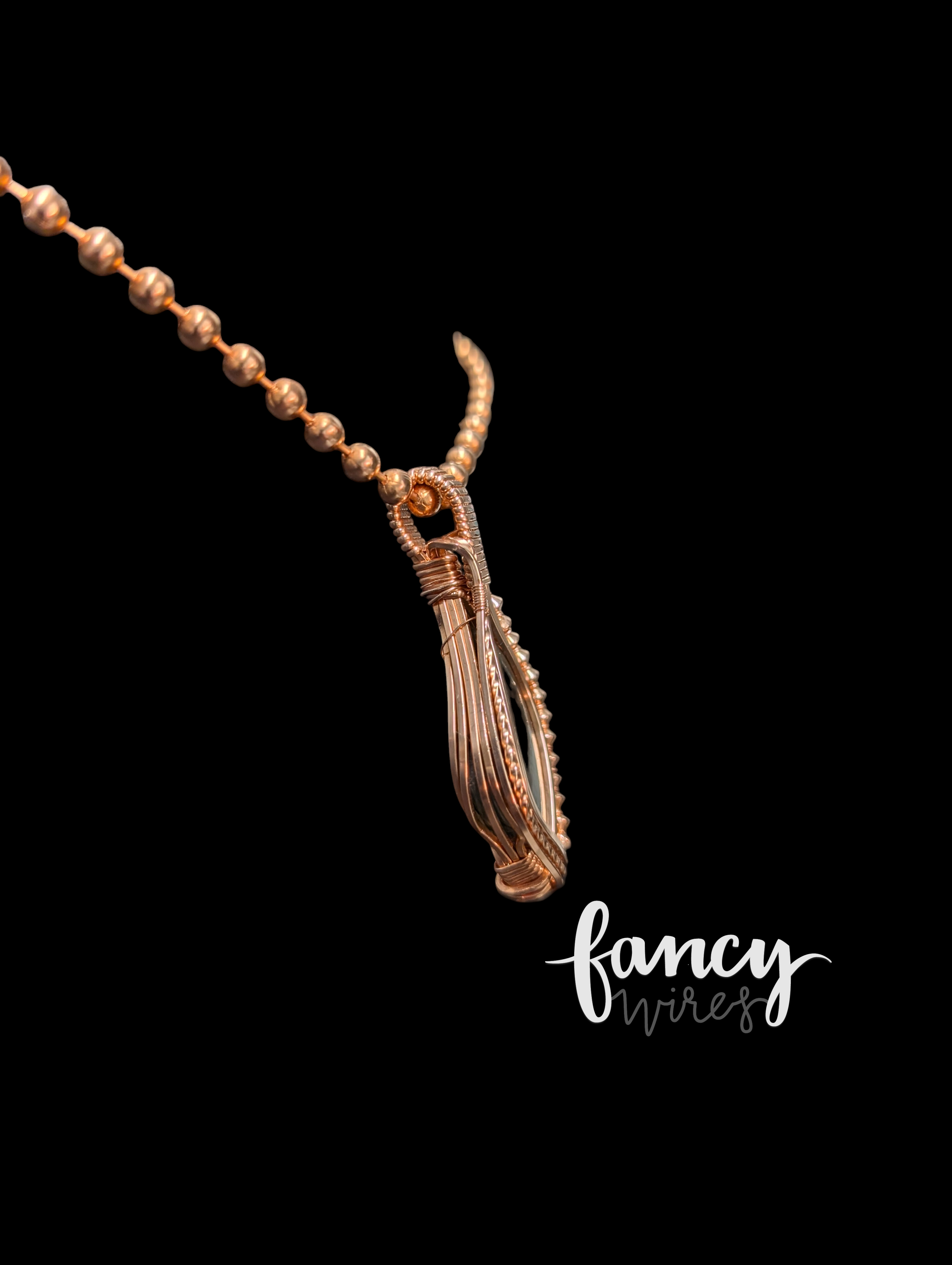 Rare Purple Flash Labradorite Pendant