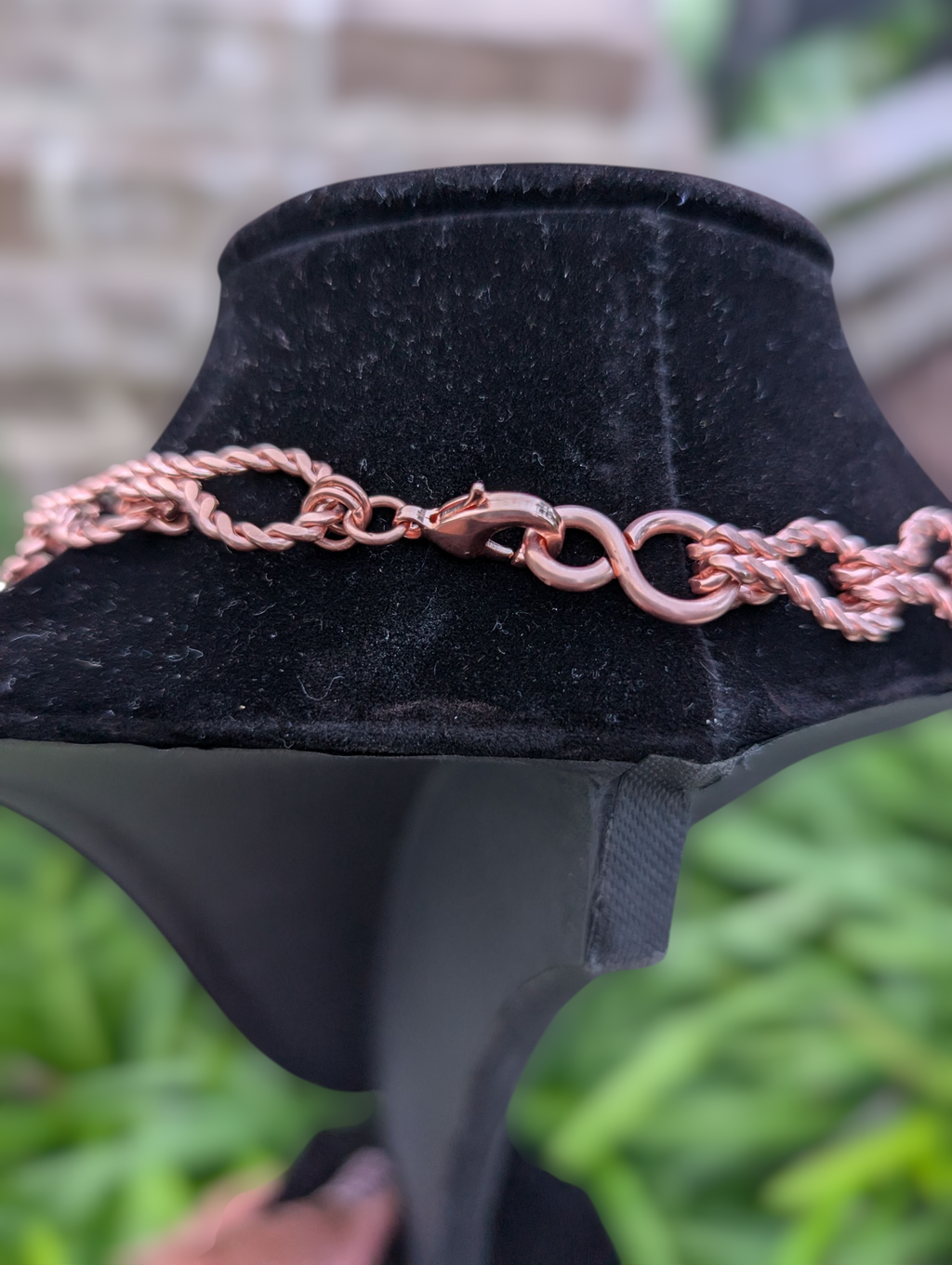 Wire Wrapped Fancy Link Chain