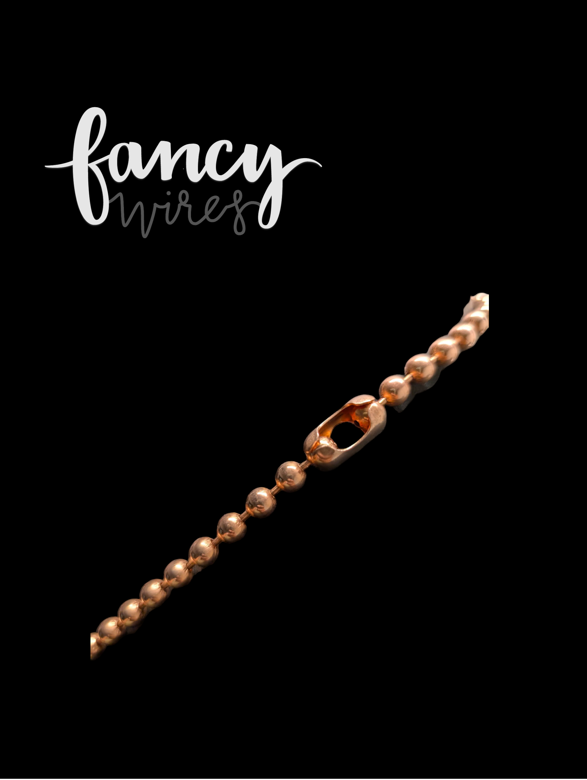 6mm Copper Ball Chain
