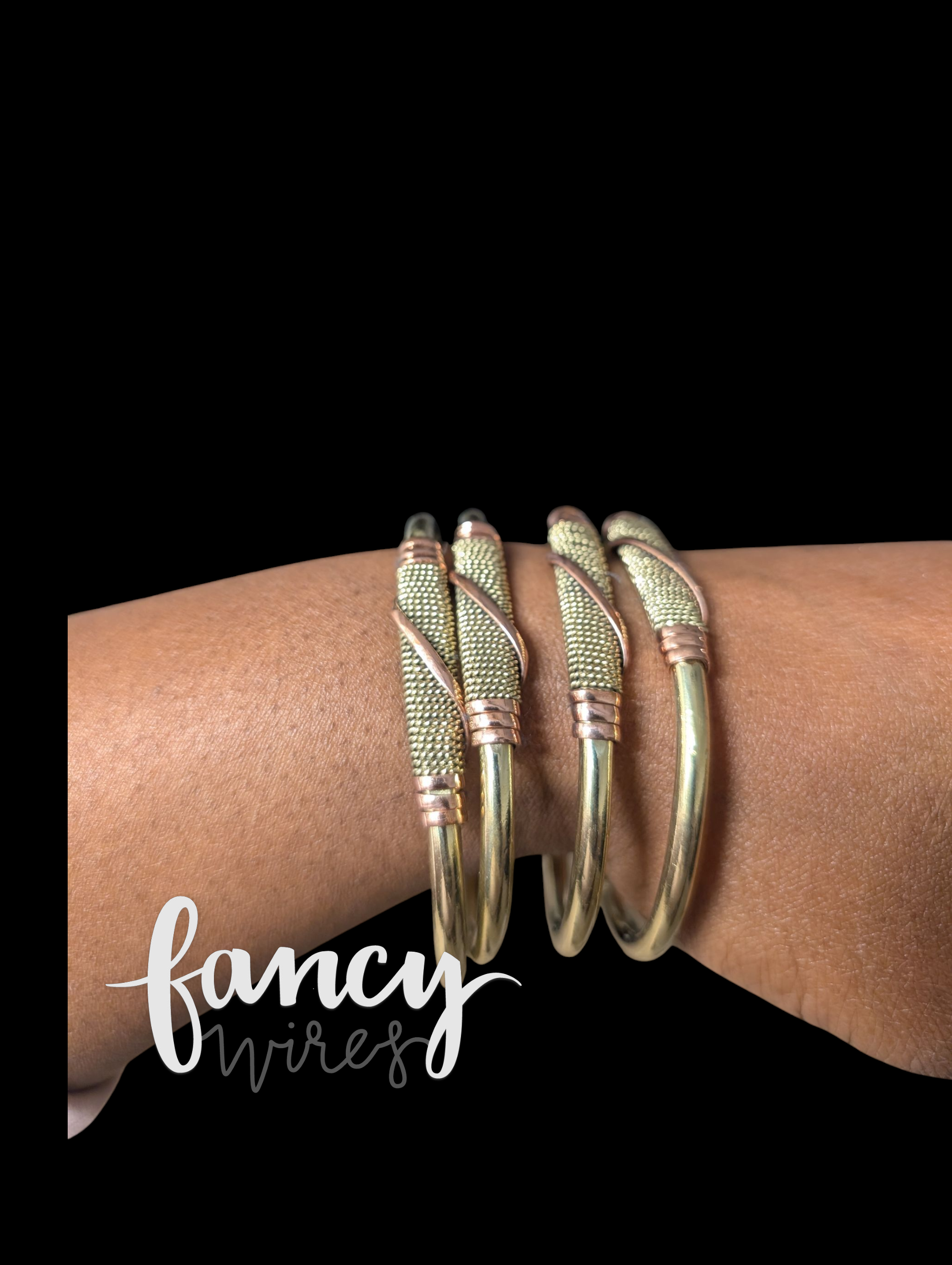 Solid Brass and Pure Copper Bangles