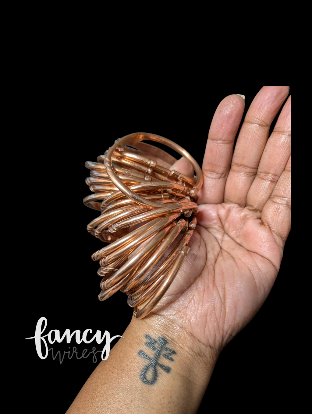 Copper Affirmation Bangles