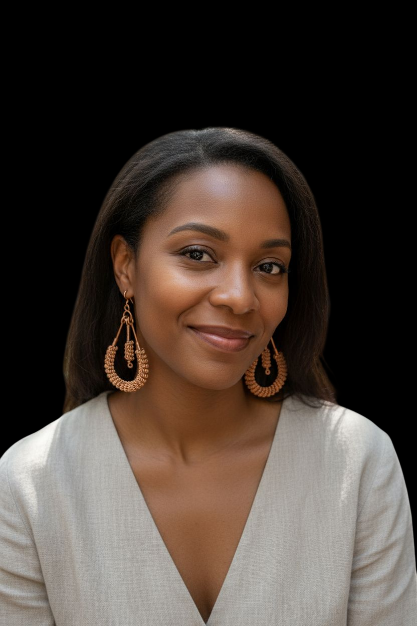 Coiled Copper Earrings