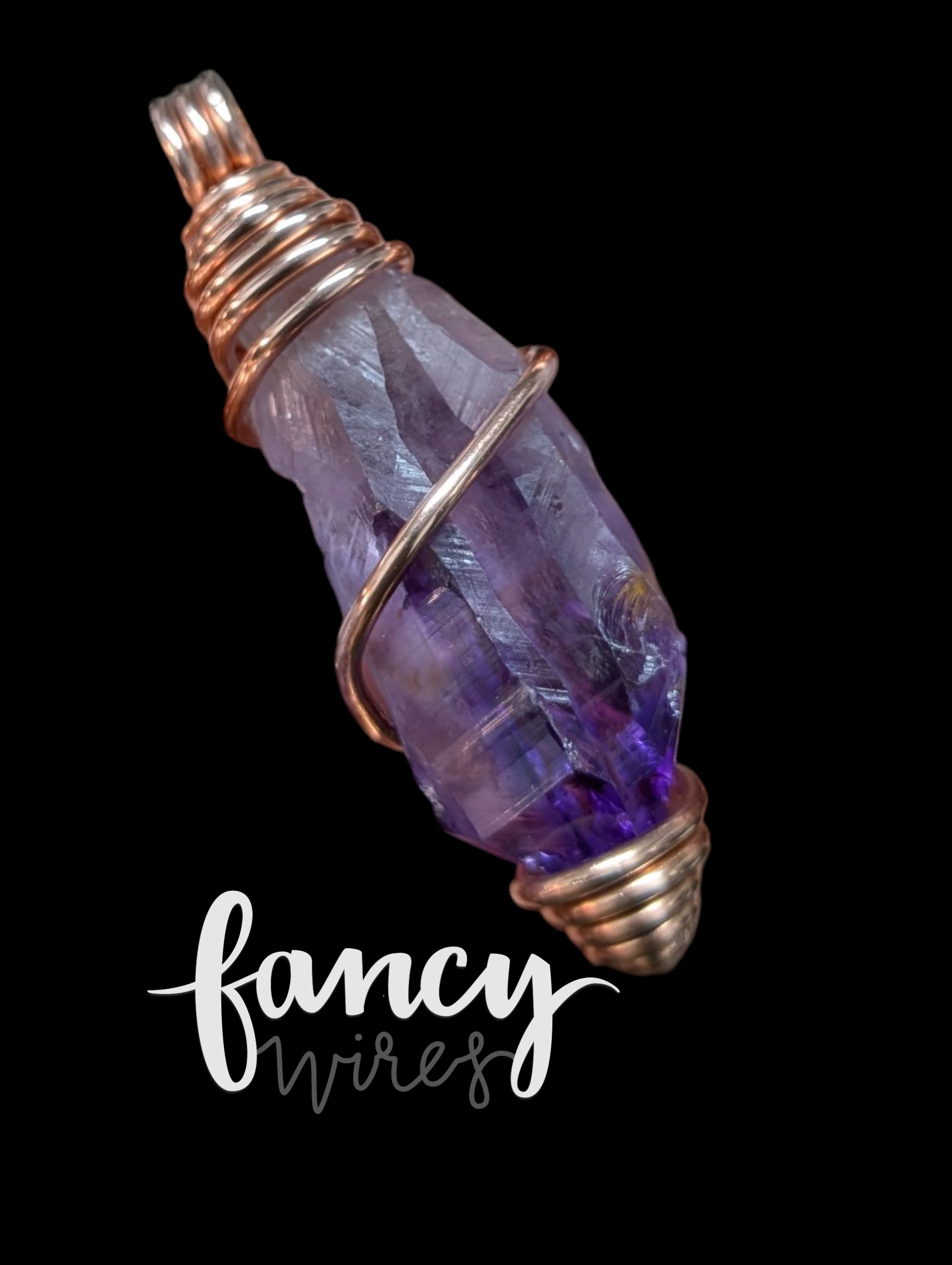 Wholesale Simple Wrapped Copper Pendants